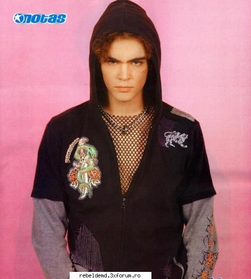 Tomas Goycolea _Jack Duarte - Dulcika - Actorii din telenovela REBELDE