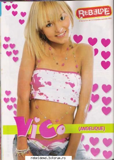 Victoria Paz_Angelique Boyer - Dulcika - Actorii din telenovela REBELDE